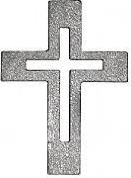 Acrylspiegel-Klebemotiv Kreuz